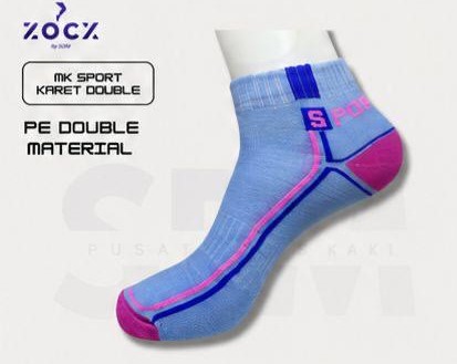 Kaos Kaki MK Sport Karet Double (Blue)